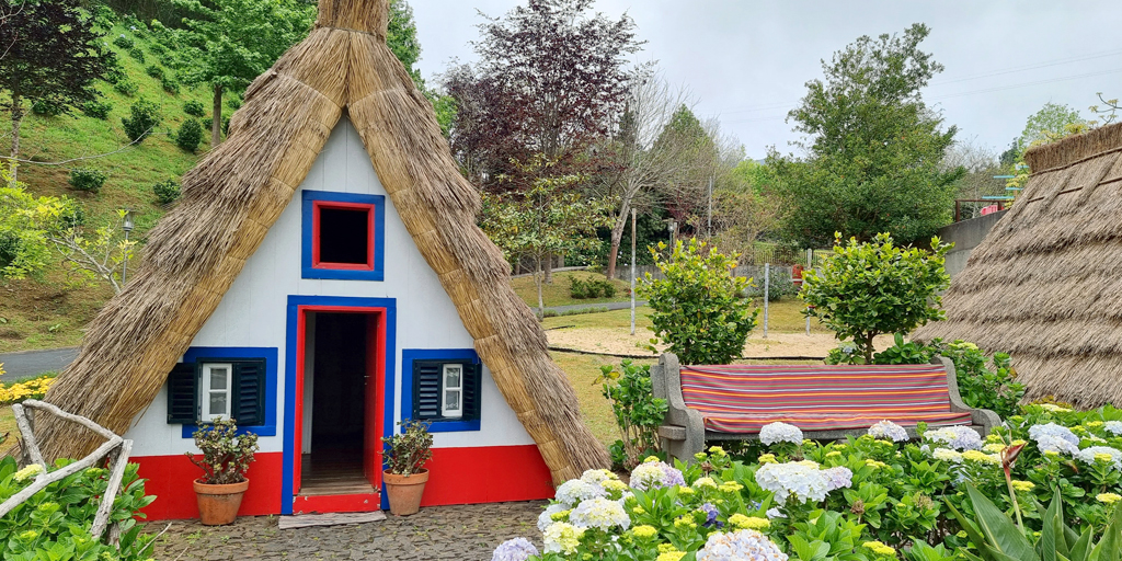 Casa de Colmo im Madeira-Themenpark